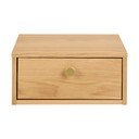 Noptieră în culoare naturală deschisă cu aspect de lemn de stejar Monfort – Actona