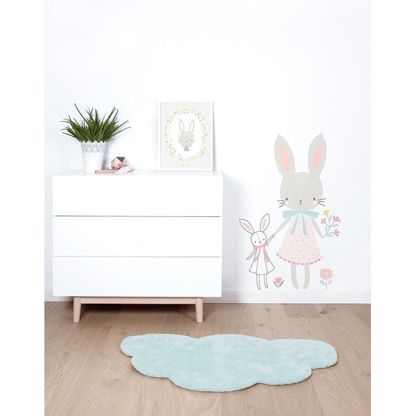 Autocolant pentru copii 58x90 cm Little Miss Rabbit – Lilipinso-image-2