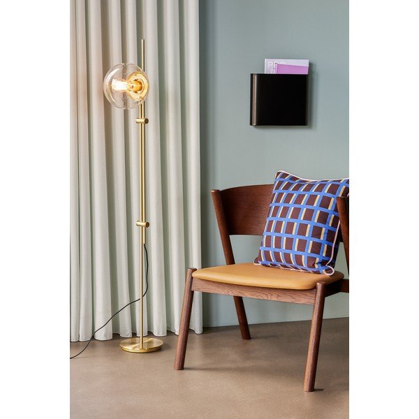 Lampadar alămiu cu abajur din sticlă (înălțime 147 cm) Bubble – Hübsch-image-1