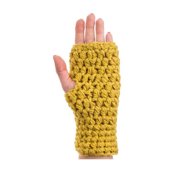Mănuși croșetate manual DOKE Ash-image-2