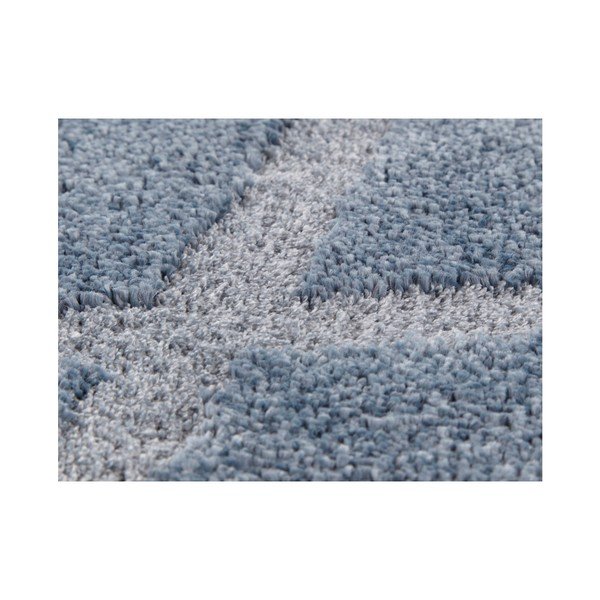 Covor Elle Decoration Maniac Lunel, 200 x 290 cm, albastru - gri-image-4