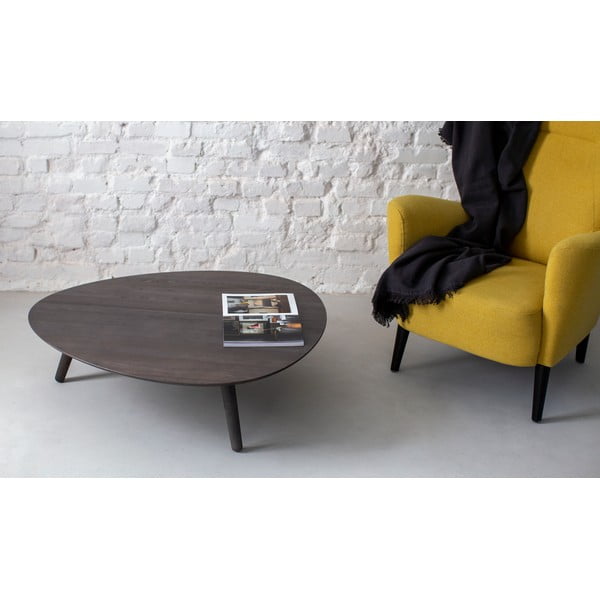 Măsuță de cafea din lemn de frasin Ragaba Contrast Pick, gri-image-3