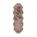 Covor tip traversă maro deschis sintetic 60x180 cm Super Teddy – Think Rugs