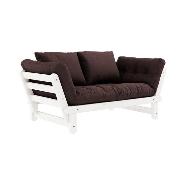 Canapea variabilă Karup Design Beat White/Brown-image-3