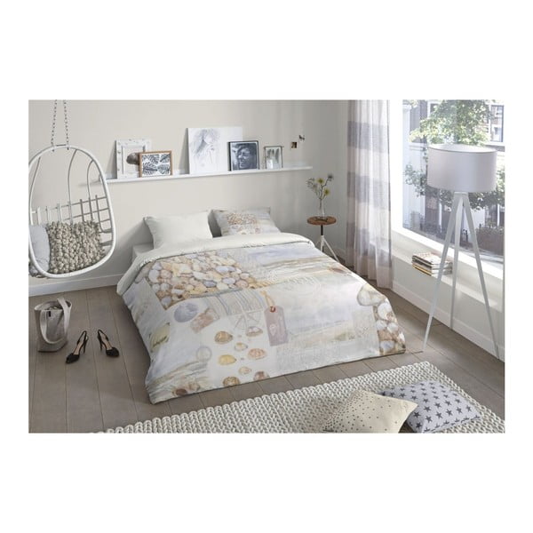 Lenjerie de pat din bumbac Good Morning Abel, 200 x 200 cm-image-1