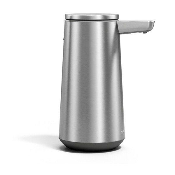 Dozator de săpun lichid argintiu mat automat din oțel inoxidabil 296 ml – simplehuman-image-4