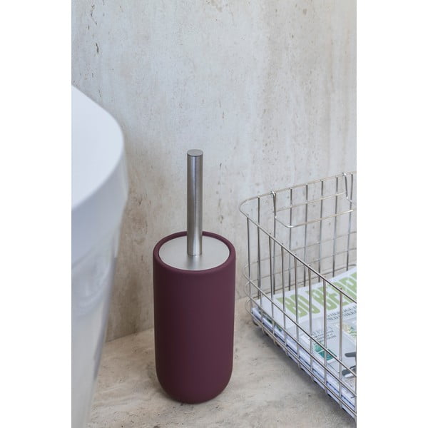 Perie de WC violetă din ceramică Lotus Play – Mette Ditmer Denmark-image-1