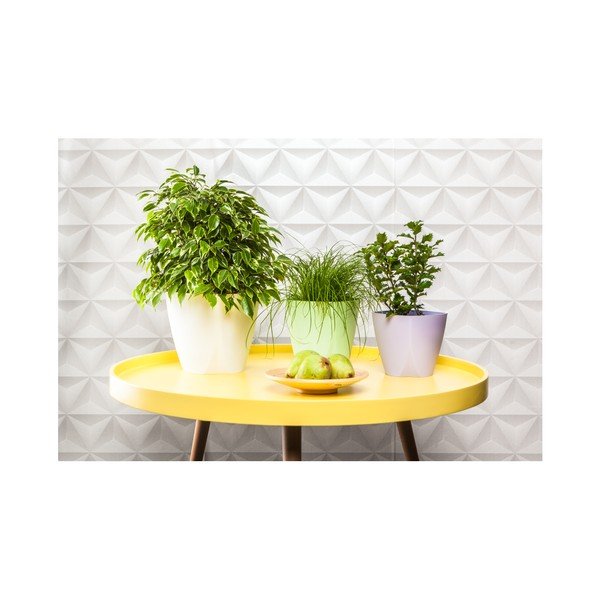 Ghiveci Plastia Camay Vanilla, ø 18,5 cm, crem-image-1
