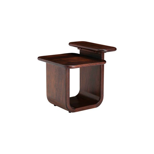 Măsuță auxiliară din lemn de mango 51x51 cm Rina – Ellos Home-image-2