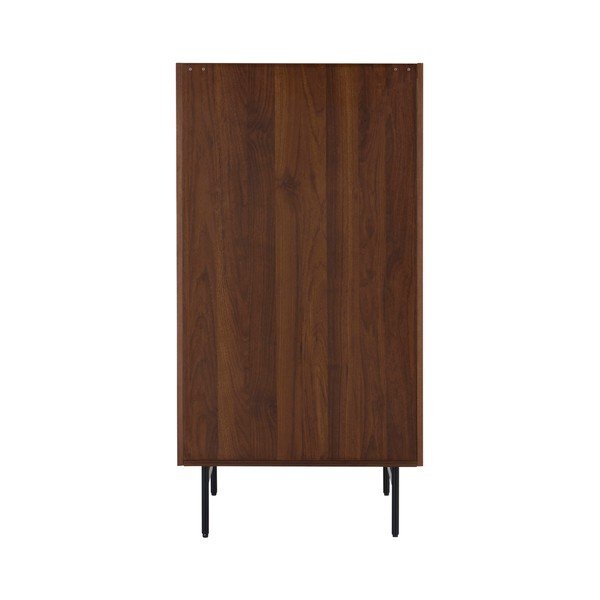 Comodă în culoare naturală închisă cu aspect de lemn de nuc 60x118,5x45 cm Örgryte – Jotex-image-3