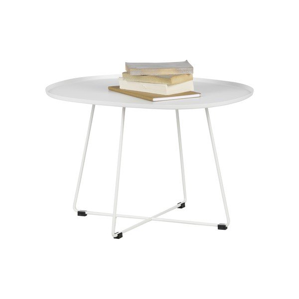 Măsuță auxiliară WOOOD Otis, alb-image-1