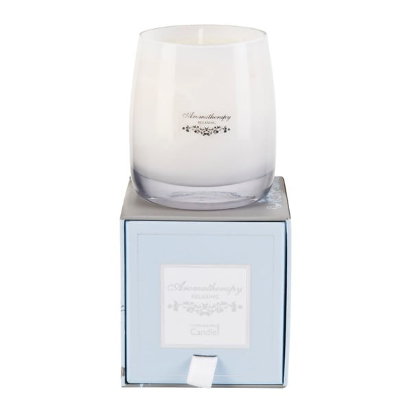 Lumânare parfumată Copenhagen Candles Aromatherapy Relaxing Glass, 40 ore