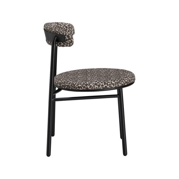 Scaune de dining gri 2 buc. din metal Leo – Ellos Home-image-2