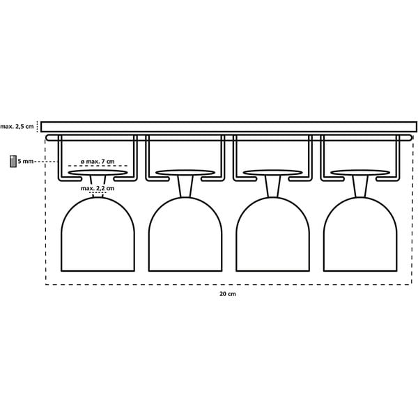 Suport pentru pahare Wenko Cupboard-image-3