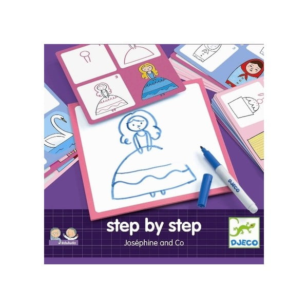 Set creativ Djeco Step By Step Josephine-image-1