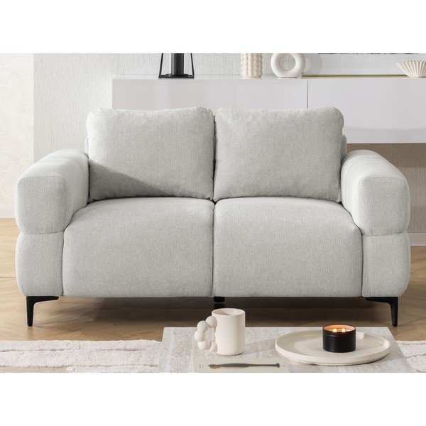 Canapea gri deschis 154 cm Helio – Ropez-image-2
