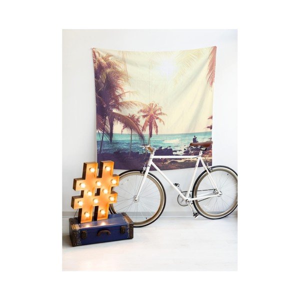 Tapiserie din microfibră Really Nice Things Beach, 140 x 140 cm-image-2