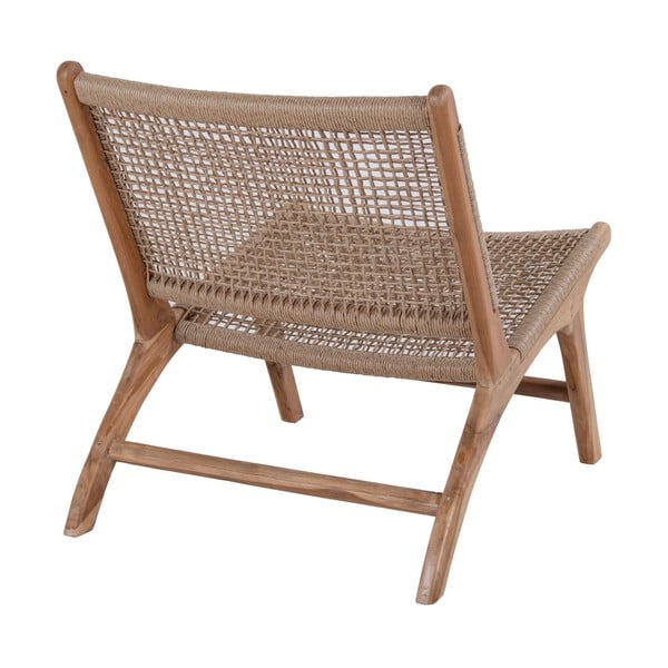 Fotoliu de grădină din lemn de tec  Derby - Bonami Essentials-image-2