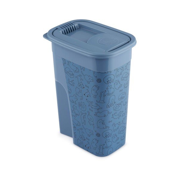Cutie de granule pentru animale albastru 4,1 l Flo - Rotho-image-2