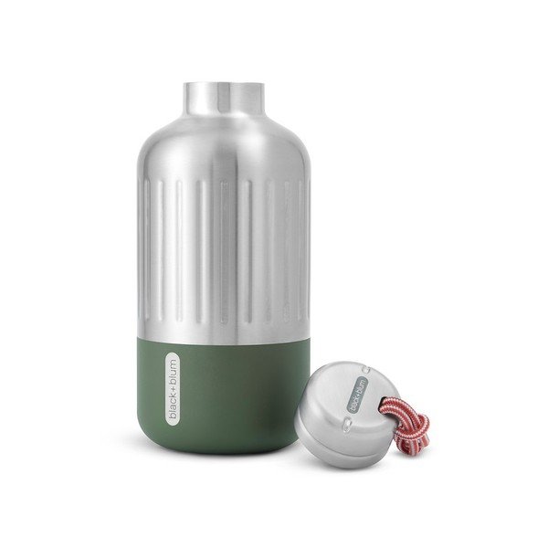 Sticlă termică argintie din oțel inoxidabil 650 ml Explorer – Black + Blum-image-4