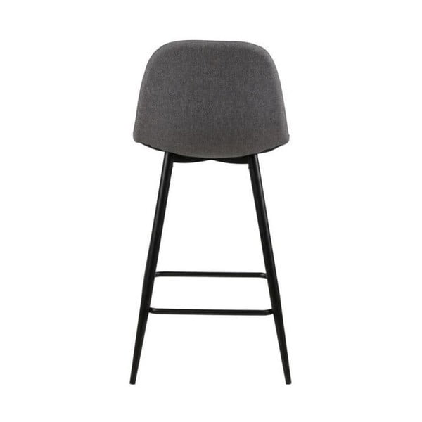 Scaune de bar gri-deschis 2 buc. tapițate (înălțime șezut 65 cm) Wilma – Actona-image-4