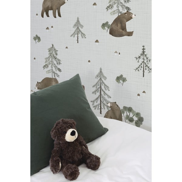 Tapet pentru copii 10 m x 50 cm Mountain & Bears – Lilipinso-image-3