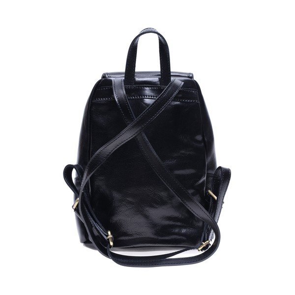Rucsac din piele Roberta M Francesca, negru-image-3