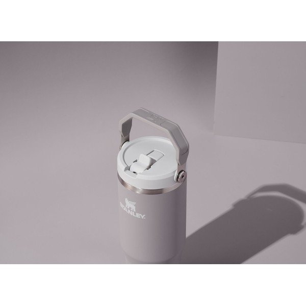 Termos gri deschis din oțel inoxidabil 410 ml IceFlow™ Flip Straw 2.0 Tumbler Ash – Stanley-image-1