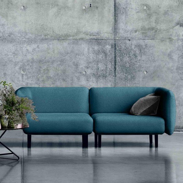 Canapea Softline Elle, 230 cm, turcoaz-image-1