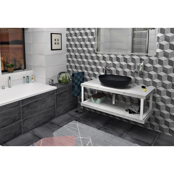 Suport pentru blat alb din oțel 49x4 cm – Sapho-image-1