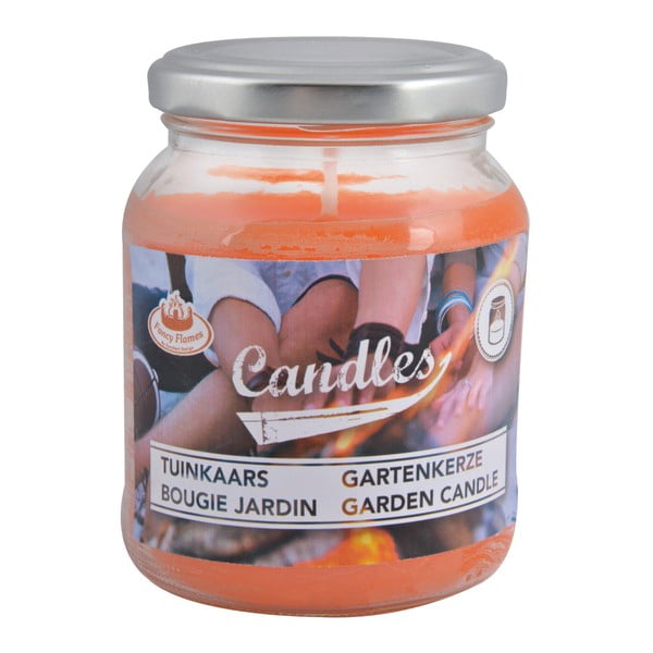 Set 4 lumânări pentru grădină în recipiente din sticlă Esschert Design Garden, 36 de ore de ardere-image-4