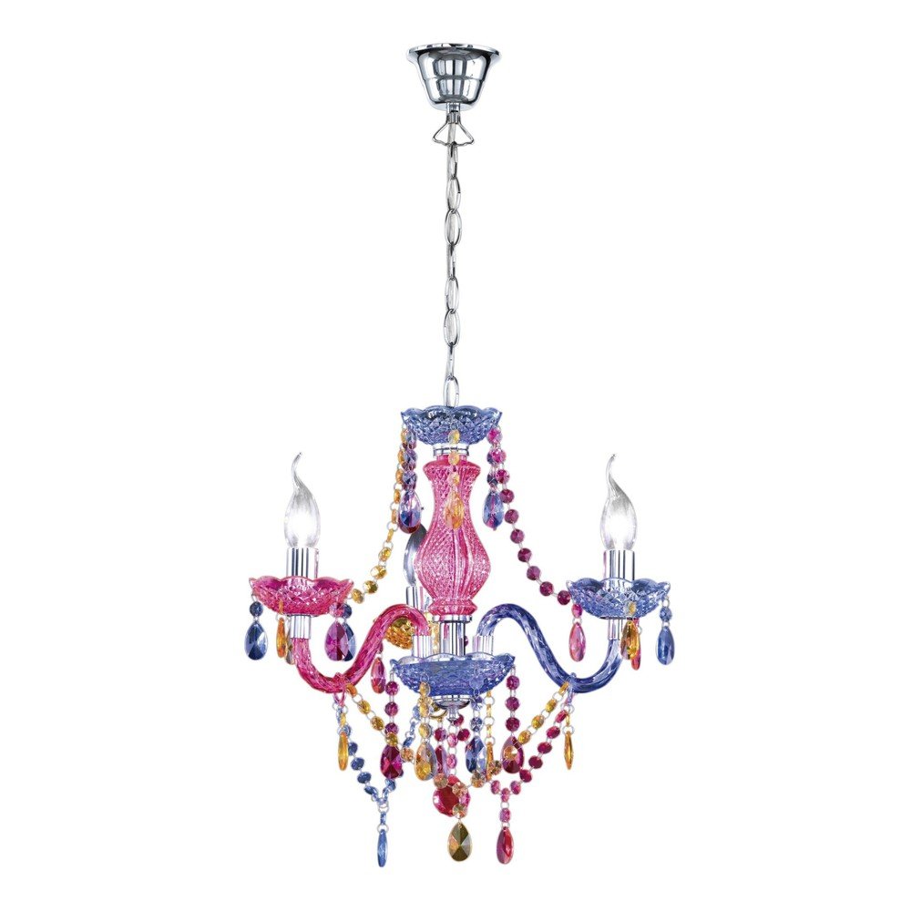 LustrÄdin metal cu abajur din sticlÄacrilicÄÃ¸ 46 cm LÃ¼ster âu0080Reality