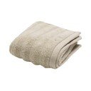 Prosop bej din bumbac din frotir 30x50 cm Maya – douceur d'intérieur
