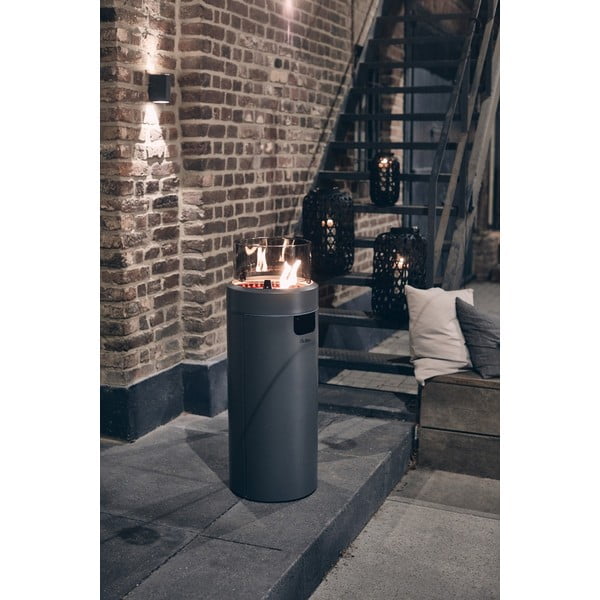 Șemineu cu gaz ENDERS Nova LED L, gri-image-3