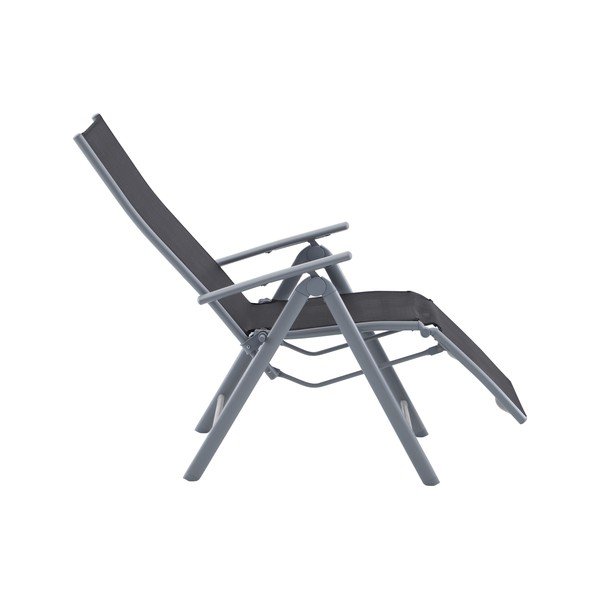 Scaun de grădină negru din metal Ariola – Garden Pleasure-image-4