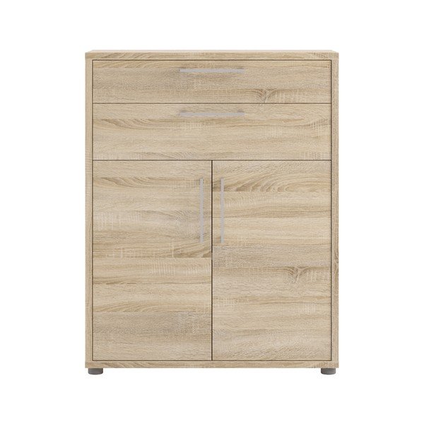 Bibliotecă modulară  cu aspect de lemn de stejar 89x113 cm Prima – Tvilum-image-2