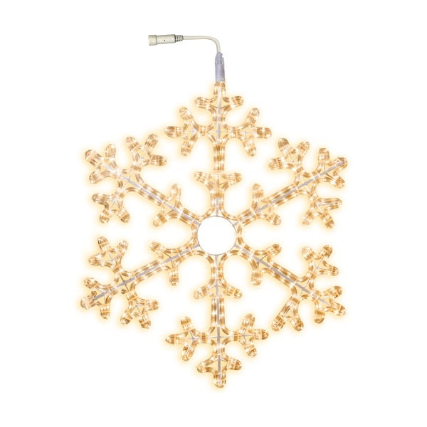 Decorațiune luminoasă Best Season Snowflake Chain, Ø 50 cm