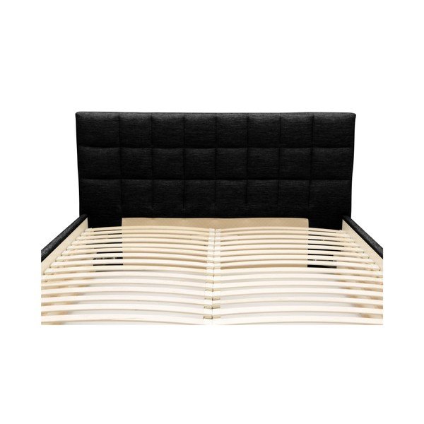 Pat dublu Mazzini Beds Dream, 160 x 200 cm, negru-image-4