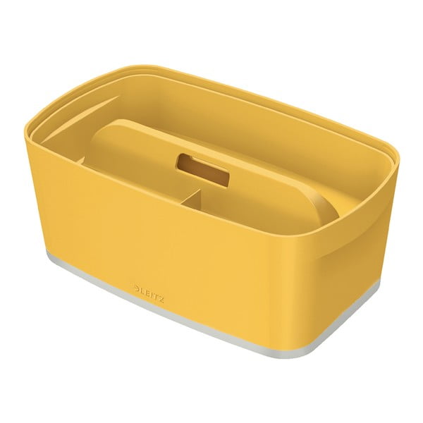 Cutie depozitare cu capac Leitz Cosy, volum 5 l, galben-image-4