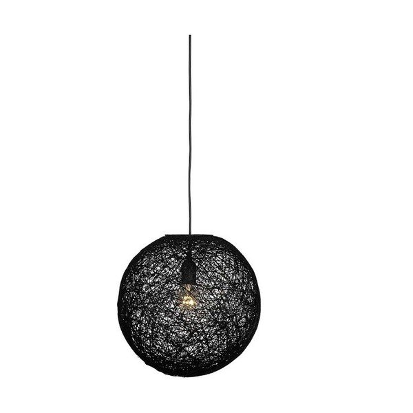 Lustră LABEL51 Twist, ⌀ 60 cm, negru