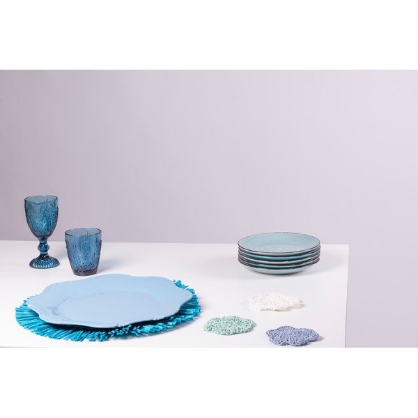 Suporturi de pahare/coasters din hârtie 6 buc.  Uncinetto – Villa d'Este-image-1