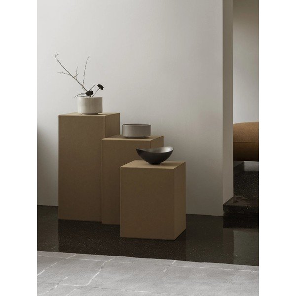 Suport pentru flori din piele artificială/din carton (înălțime 76 cm) Sahla – Blomus-image-1