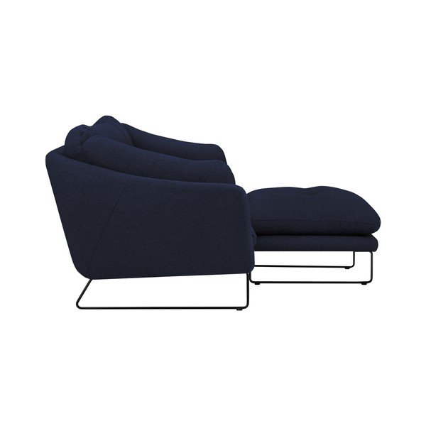 Set canapea cu puf Windsor & Co Sofas Comet, albastru închis-image-2