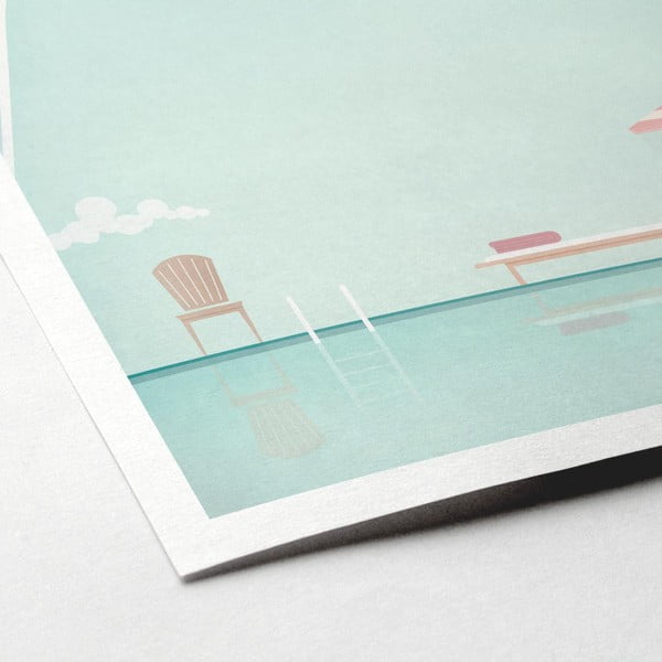 Poster Travelposter Côte d'Azur, 50 x 70 cm-image-2