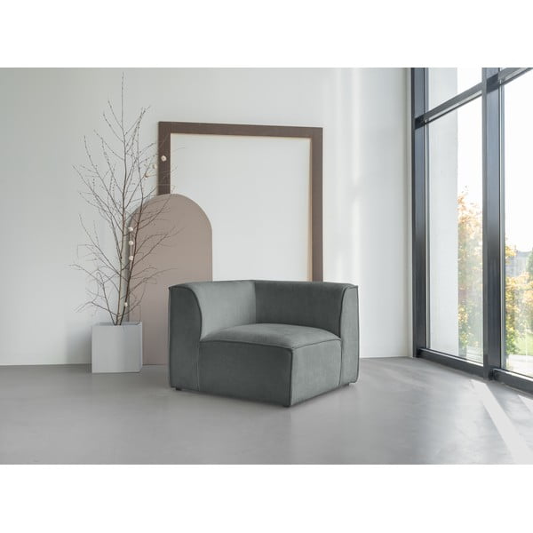 Modul pentru canapea verde (cu colț variabil) Flex Felix – Miuform-image-1