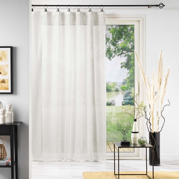 Perdea albă 140x240 cm Linka – douceur d'intérieur-image-2