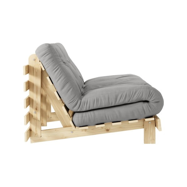 Canapea extensibilă gri 140 cm Roots - Karup Design-image-4