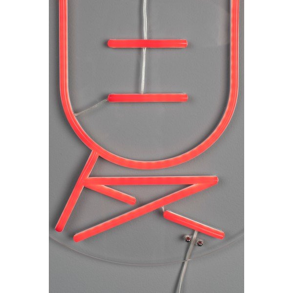 Decorațiune luminoasă neon roșie LED Sya – Dutchbone-image-4
