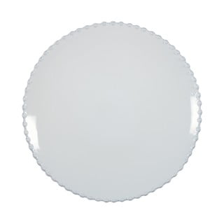 Farfurie din gresie ceramică Costa Nova Pearl, ⌀ 28 cm, alb