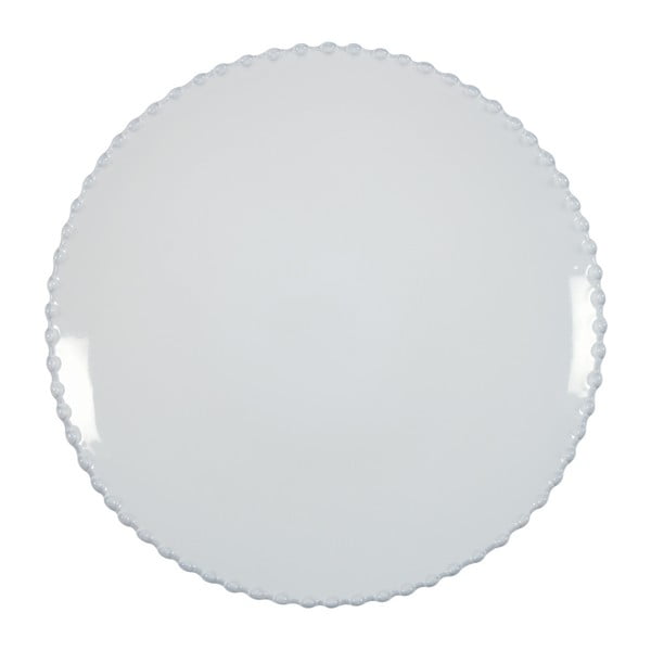 Farfurie din gresie ceramică Costa Nova Pearl, ⌀ 28 cm, alb